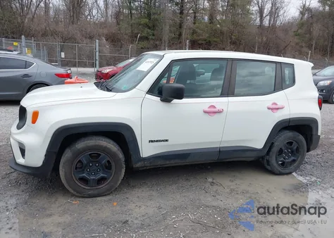 2020 Jeep Renegade Sport Fwd z USA, uszkodzony, nr VIN ZACNJAAB6LPL35901